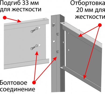 комплект для теплицы на 2 грядки